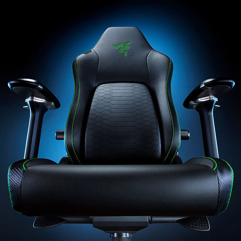 Крісло для геймерів RAZER Iskur V2, Green (RZ38-04900100-R3G1)