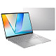 Ноутбук ASUS Vivobook S 14 M5406KA-SF150 14" FHD OLED, AMD AI 5340, 16GB, F512GB, UMA, NoOS, Серебр.