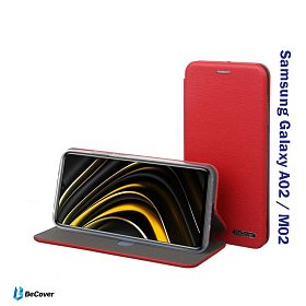 Чохол-книжка BeCover Exclusive для Samsung Galaxy A02 SM-A022/M02 SM-M022 Burgundy Red (707006)
