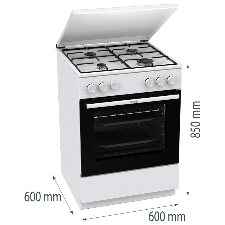Кухонна плита Gorenje GG6A11WJ