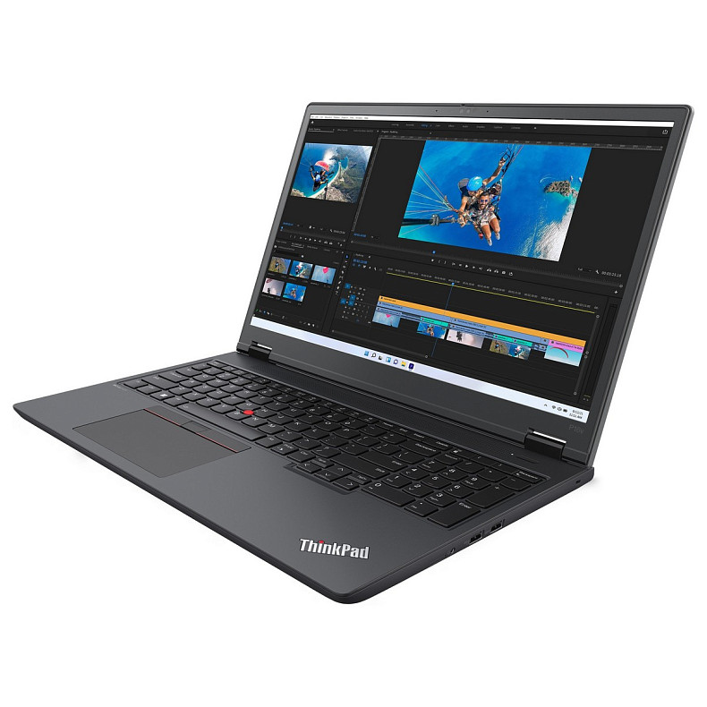 Ноутбук Lenovo ThinkPad P16v-G1 16" WUXGA IPS AG, Intel i7-13700H, 32GB, F1TB, UMA, DOS, чорний