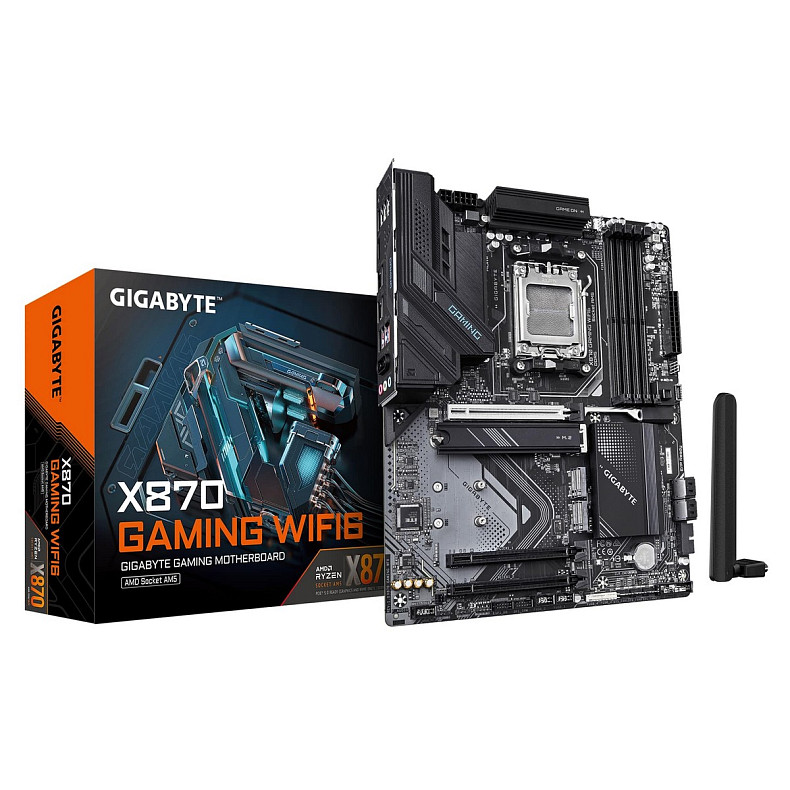 Материнська плата GIGABYTE X870 GAMING WF6 sAM5 X870 sAM5 X870 4xDDR5 M.2 HDMI D-Sub ATX