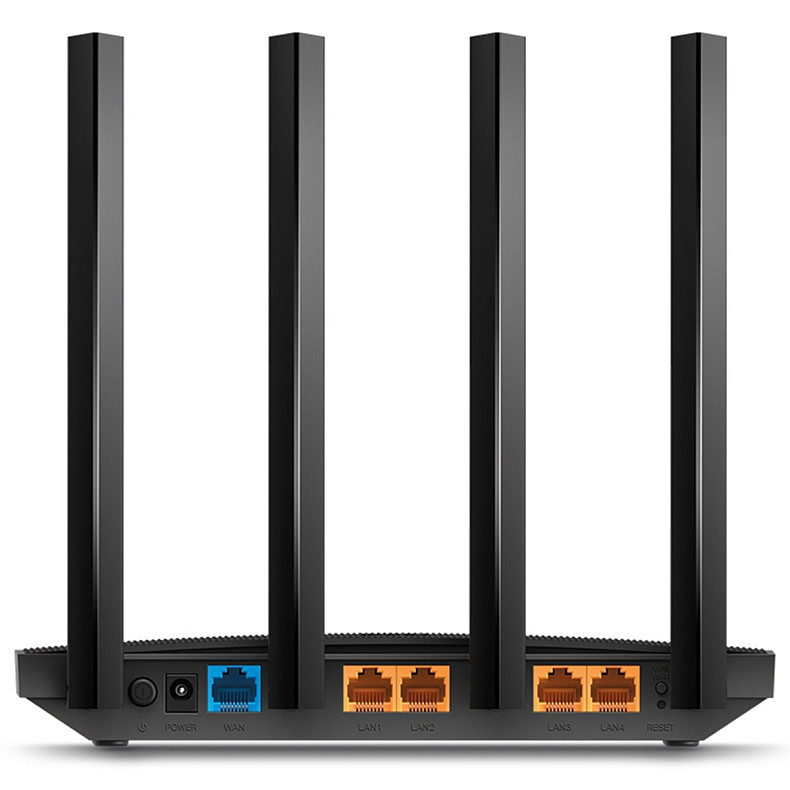 Роутер TP-Link ARCHER A6 (AC1200, MU-MIMO, 4хLAN Gbit, 1хWAN Gbit, 4 антенны)