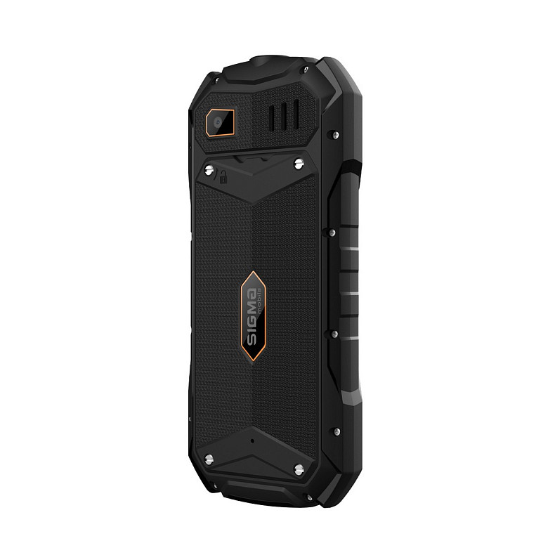 Мобильный телефон Sigma mobile X-treme PV68 Dual Sim Black/Orange (4827798738221)