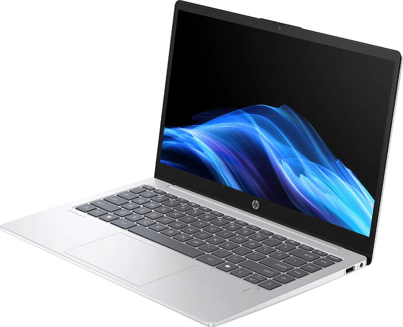 Ноутбук HP Omnibook 3 14-ha0004ua 14" FHD SVA, 250n/Ryzen AI 7-350 (5.0)/16Gb/SSD512Gb/Rad/Win11H/Серебристый