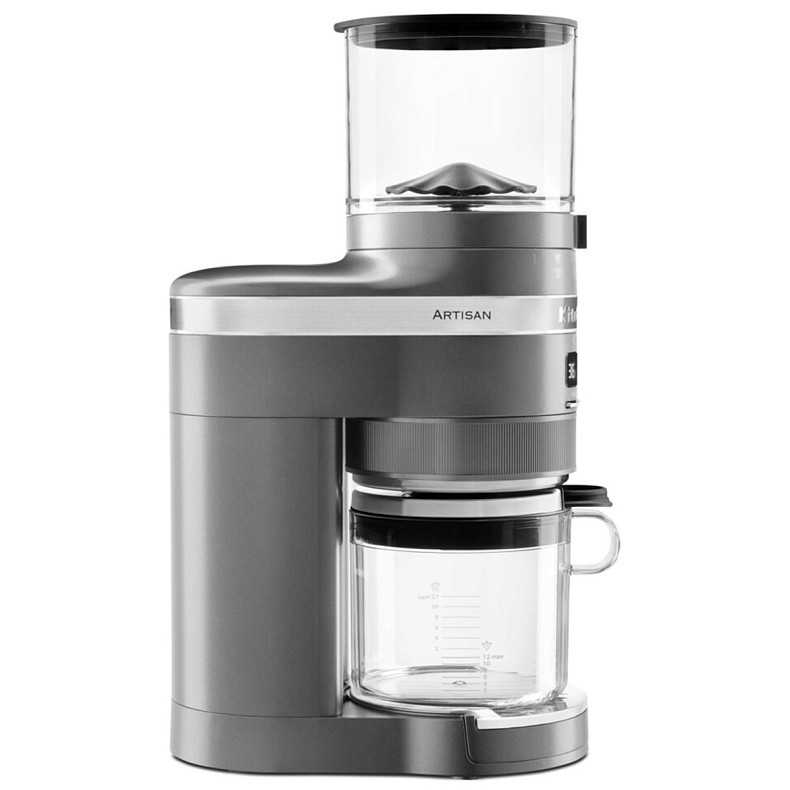 Кавомолка KitchenAid Artisan 5KCG8433EMS срібний медальйон