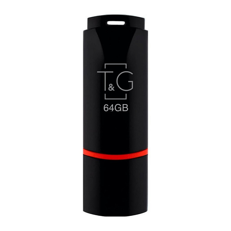 Флеш-накопитель USB 64GB T&G 011 Classic Series Black (TG011-64GBBK)