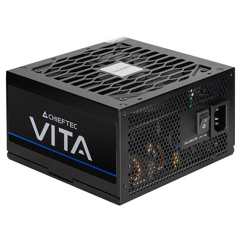 Блок живлення CHIEFTEC Vita (750W), >85%, 80+ Bronze, 120мм, 1xMB 24pin(20+4), 2xCPU 8pin(4+4), 2xM