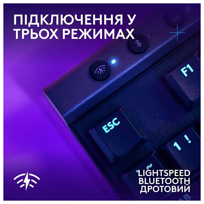 Клавиатура Logitech G515 Lightspeed TKL Black (920-012538)