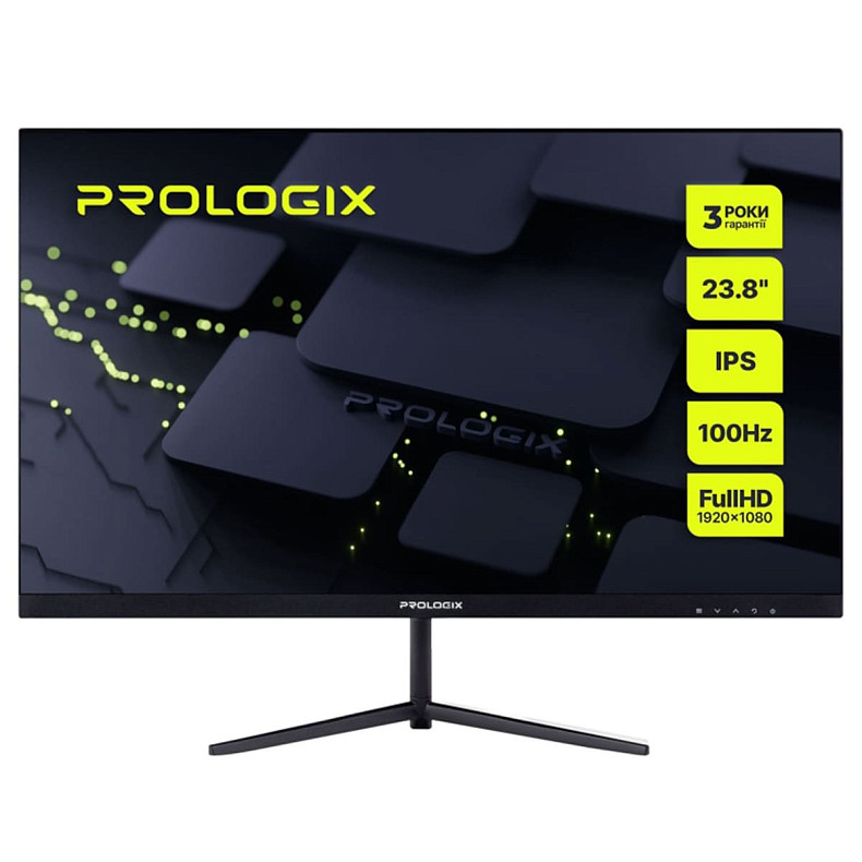 Монитор Prologix 23.8" PL2424HD IPS Black 100Hz