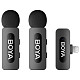 Беспроводной петличный микрофон BOYA BY-V2 Lightning Black