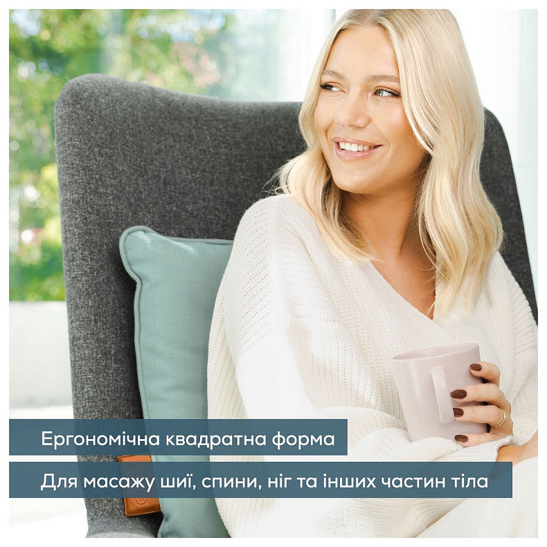 Массажная подушка Beurer для плеч MG_139_MINT