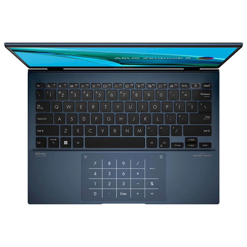 Ноутбук ASUS Zenbook S 13 UM5302LA-LV152 13.3" 2.8K OLED, AMD R7-7840U, 16GB, F1TB, Блаки (90NB1233-M005V0)