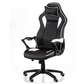 Кресло для геймеров Special4You Nero Black/White (E5371)