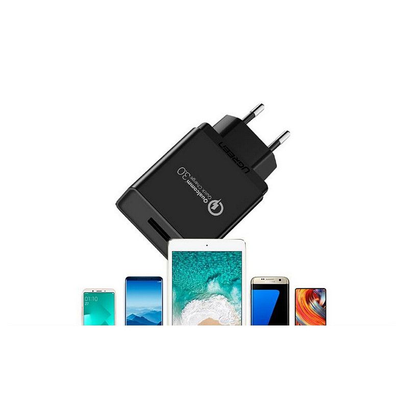 Зарядний пристрій Ugreen CD122 Black (70273)