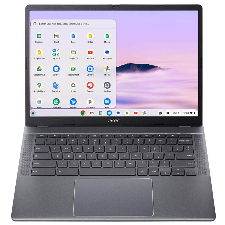 Ноутбук Acer Chromebook Plus CB514-4HT 14" FHD IPS Touch, Intel i3-N305, 8GB, F128GB, UMA, ChromeOS