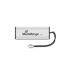 Флеш-накопичувач MediaRange Black/Silver (MR917) USB3.0 64GB Type-C