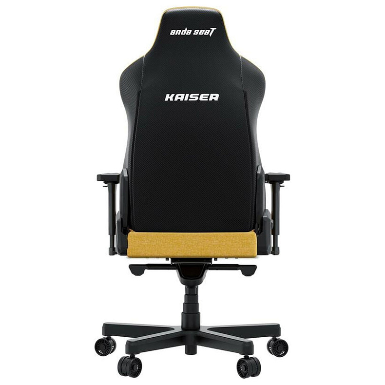 Крісло ігрове Anda Seat Kaiser 3E XL Bright Yellow Fabric