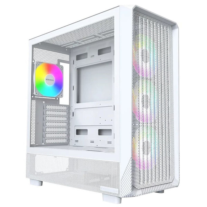 Корпус Montech X5 W/O PSU MATX White