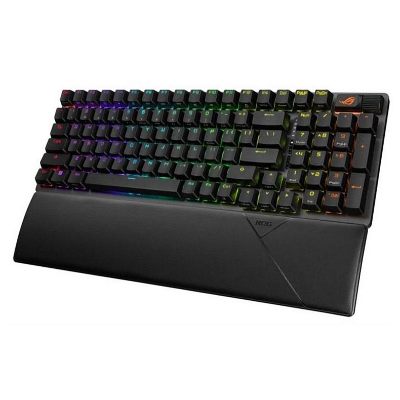 Бездротова клавіатура Asus ROG Strix Scope II 96 RGB NX Wireless Black (90MP037A-BKUA01)