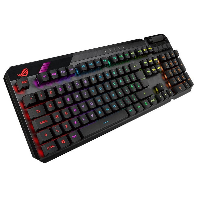 Бездротова клавіатура Asus ROG Claymore II RD RGB WL Black (90MP01W0-BKUA01)