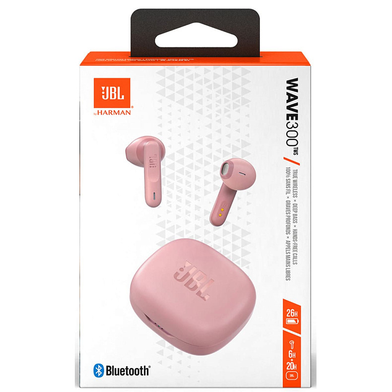 Наушники JBL Wave 300TWS Pink (JBLW300TWSPIK)