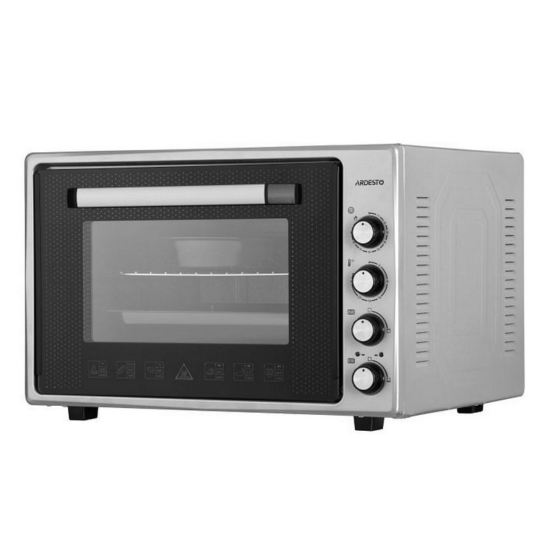 Піч електрична ARDESTO, 70л, 2000Вт, механіч., подвійне скло, сірий