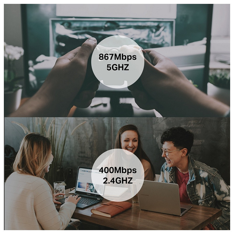 WiFi адаптер TP-LINK Archer T3U AC1300 USB3.0 MU-MIMO mini