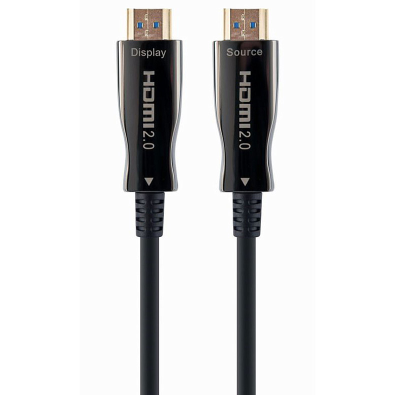 Кабель оптичний (AOC) HDMI V.2.0, 4К 60Гц, позолочені конектори, 10 м