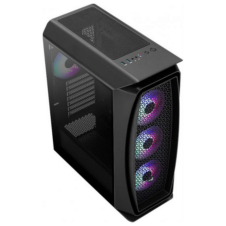 Корпус AeroCool Aero One Frost G-BK-v1 Black без БЖ (ACCM-PB17043.11)