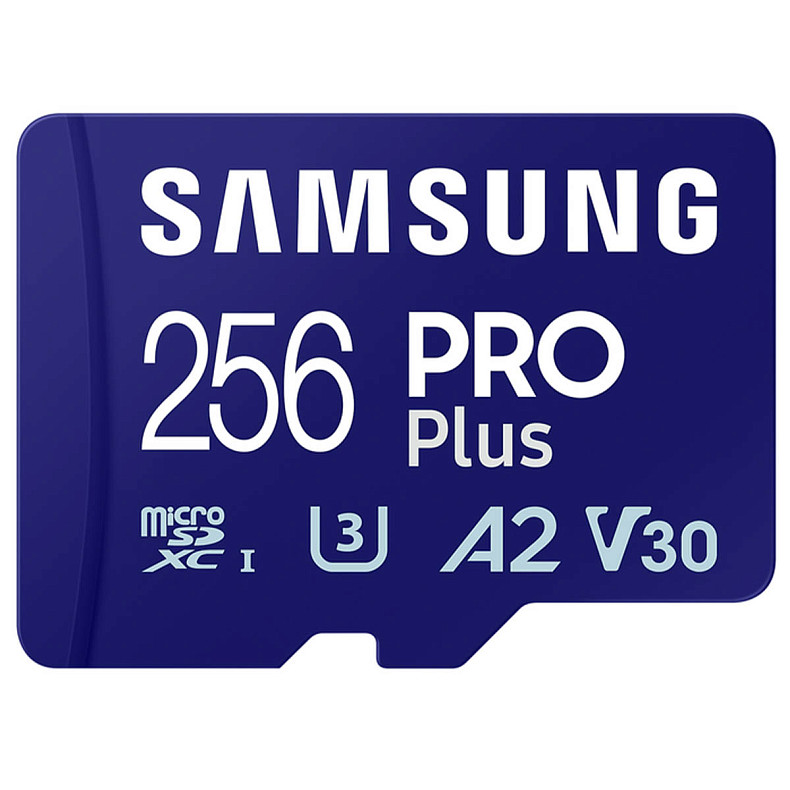 Карта пам'яті SAMSUNG MICRO SDXC PRO+ 256GB W/READER MB-MD256SB/WW