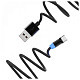 Кабель SkyDolphin S59KIT Magnetic USB - Lightning + microUSB + Type-C 1м, Black (SDUSB-000547)