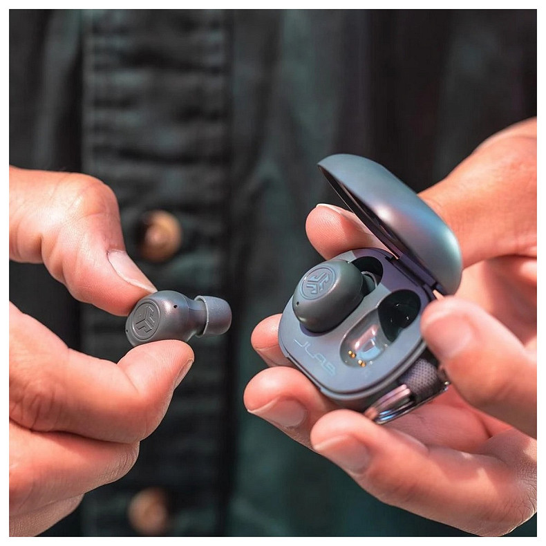 Наушники JLab JBuds Mini Sage Gray (IEUEBJBMINIRSGE124)