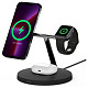 Беспроводное зарядное устройство для Belkin MagSafe 3in1 Wireless Charger, black (WIZ017VFBK)