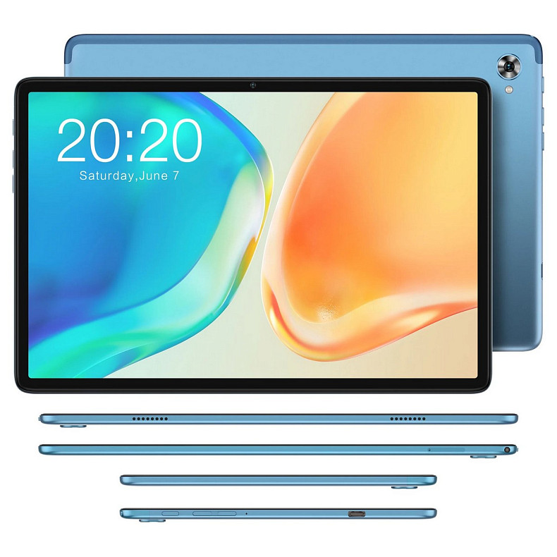 Планшет Teclast M40 Plus Wi-Fi 8/128GB Sea Blue (6940709685235)