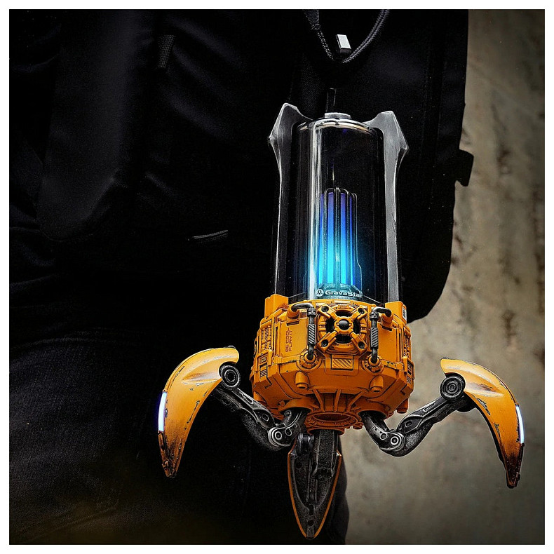 Акустична система Gravastar Supernova Battle-Worn, BT/3.5мм, 25ВТ, жовтий