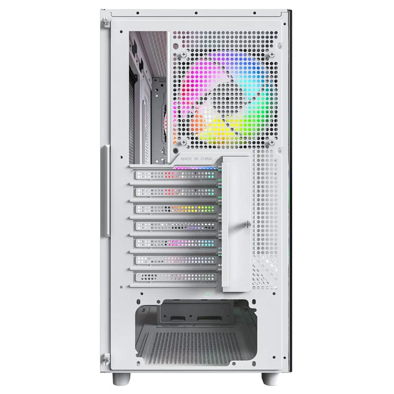 Корпус Montech XR WOOD W/O PSU ATX White