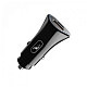 Автомобільний зарядний пристрій SkyDolphin SZ16 PD+QC3.0 (2USB, 3.1A) Black (SDAZP-000090)