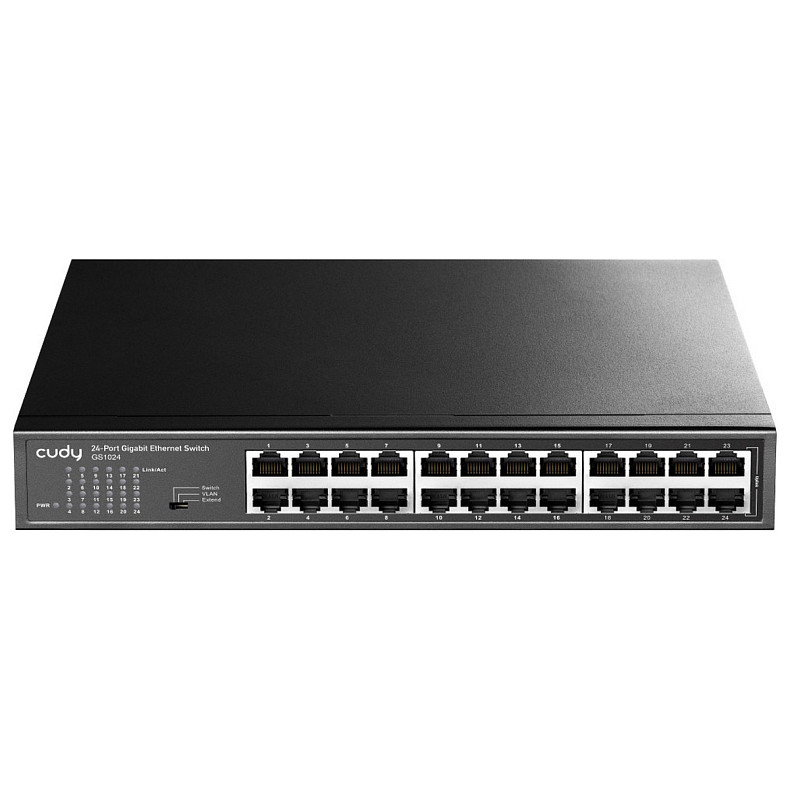 Коммутатор Cudy GS1024, 24 портовый Gigabit Metal Switch