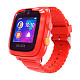 Детские смарт-часы с GPS Elari KidPhone 4G Red - красные