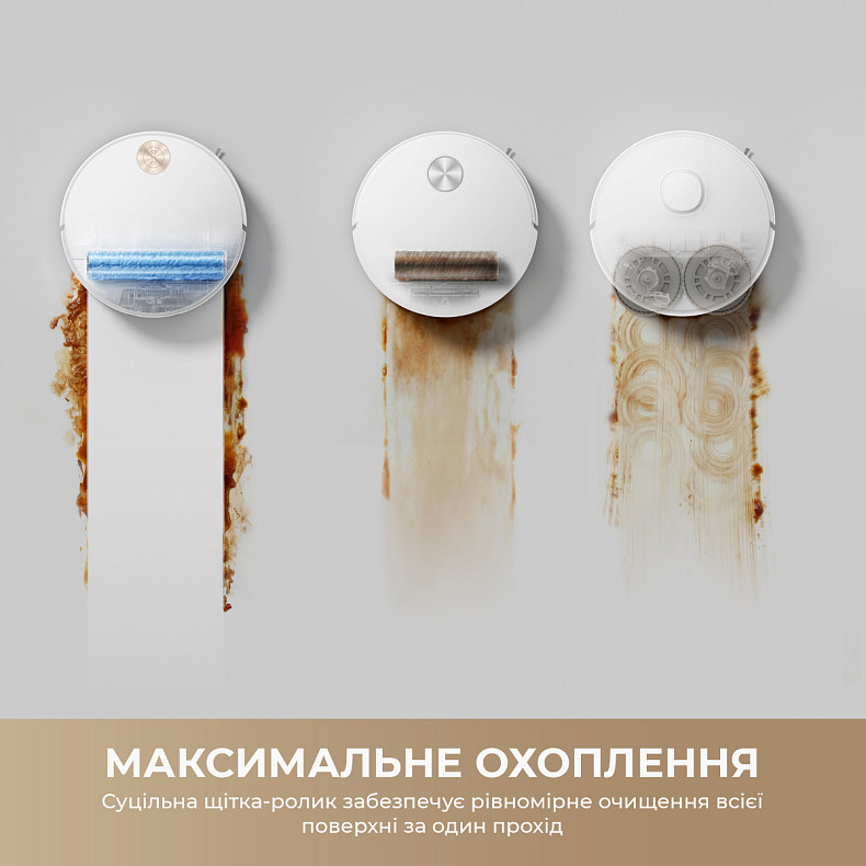 Робот-пылесос моющий MOVA S70 Ultra Roller White    