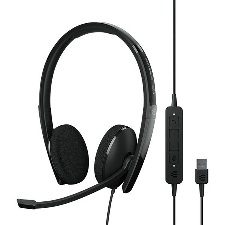 Наушники с микрофоном Sennheiser EPOS Adapt 160 USB II (1000915)