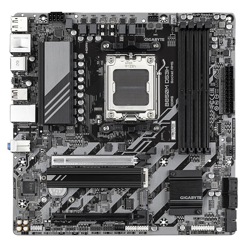 Материнська плата Gigabyte B850M DS3H Socket AM5