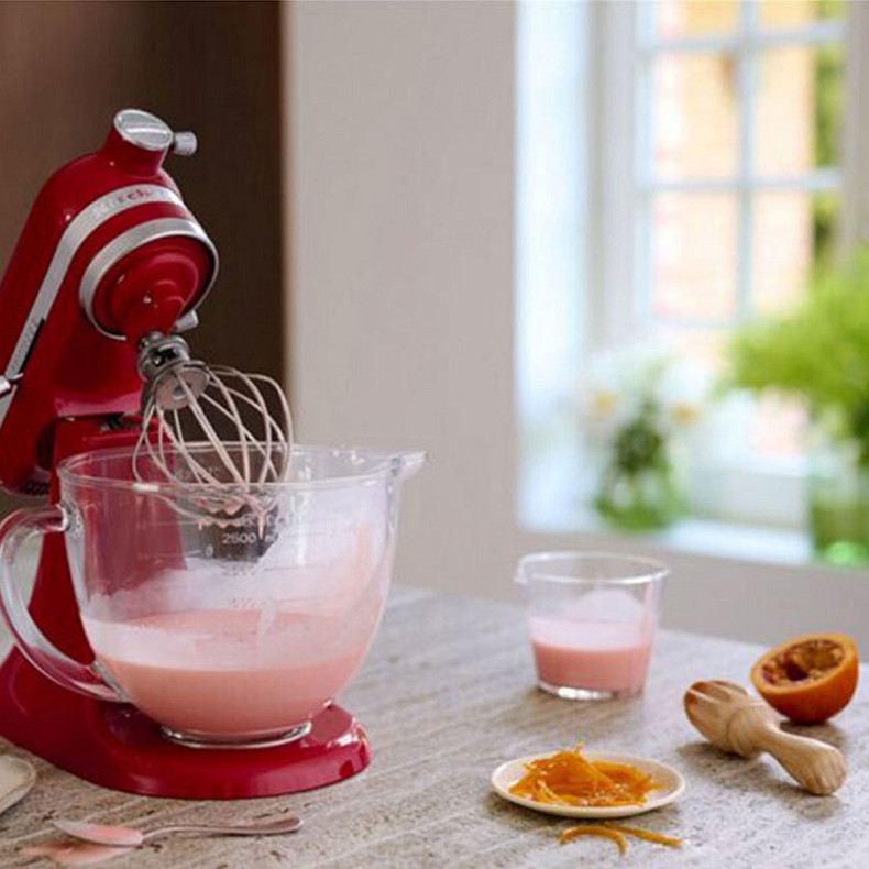 Кухонний комбайн KitchenAid Artisan MINI 3,3 л 5KSM3311XEER з відкидним блоком червоний