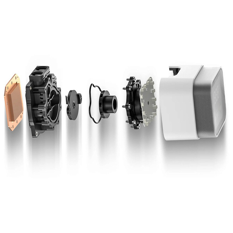 Система водяного охлаждения DeepCool LQ360 White (R-LQ360-WHDSMC-G-1)