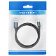 Кабель USB 2.0 AM-Type-C M, 0.5 м, 5.0A, (25W) PVC чорний Vention