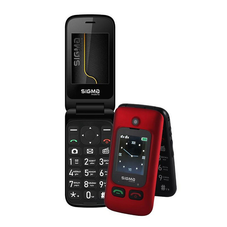 Мобільний телефон Sigma mobile Comfort 50 Dual Sim Red/Black (4827798212516)