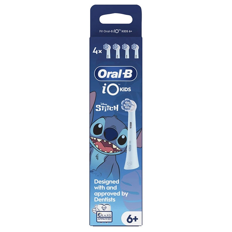 Насадки для электр. зубной щетки Oral-B iO RB SBLF-4 Stitch (4)
