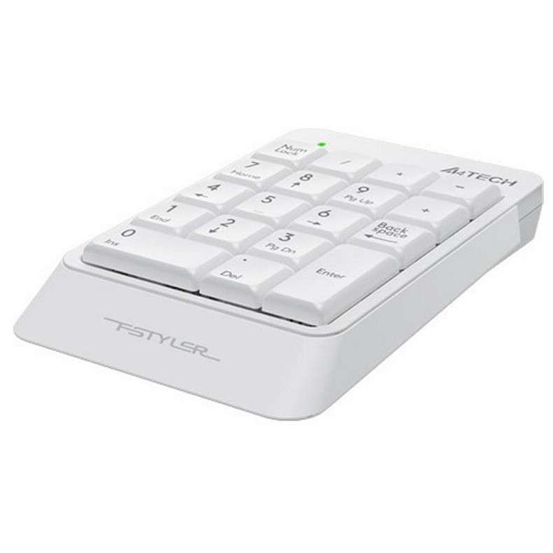 Цифровой клавиатурный блок A4Tech FK13P White USB