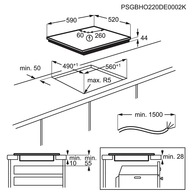 Варильна поверхня Electrolux EIT60433CT